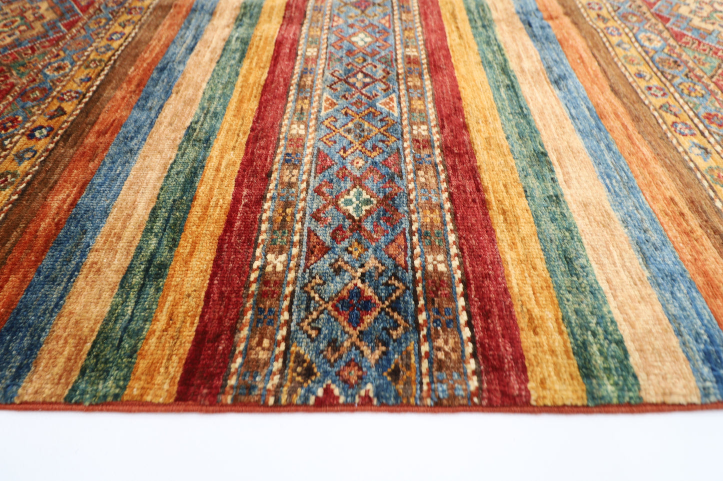 102 x 149 cm | Khorjun Afghan Hand Knotted Carpet