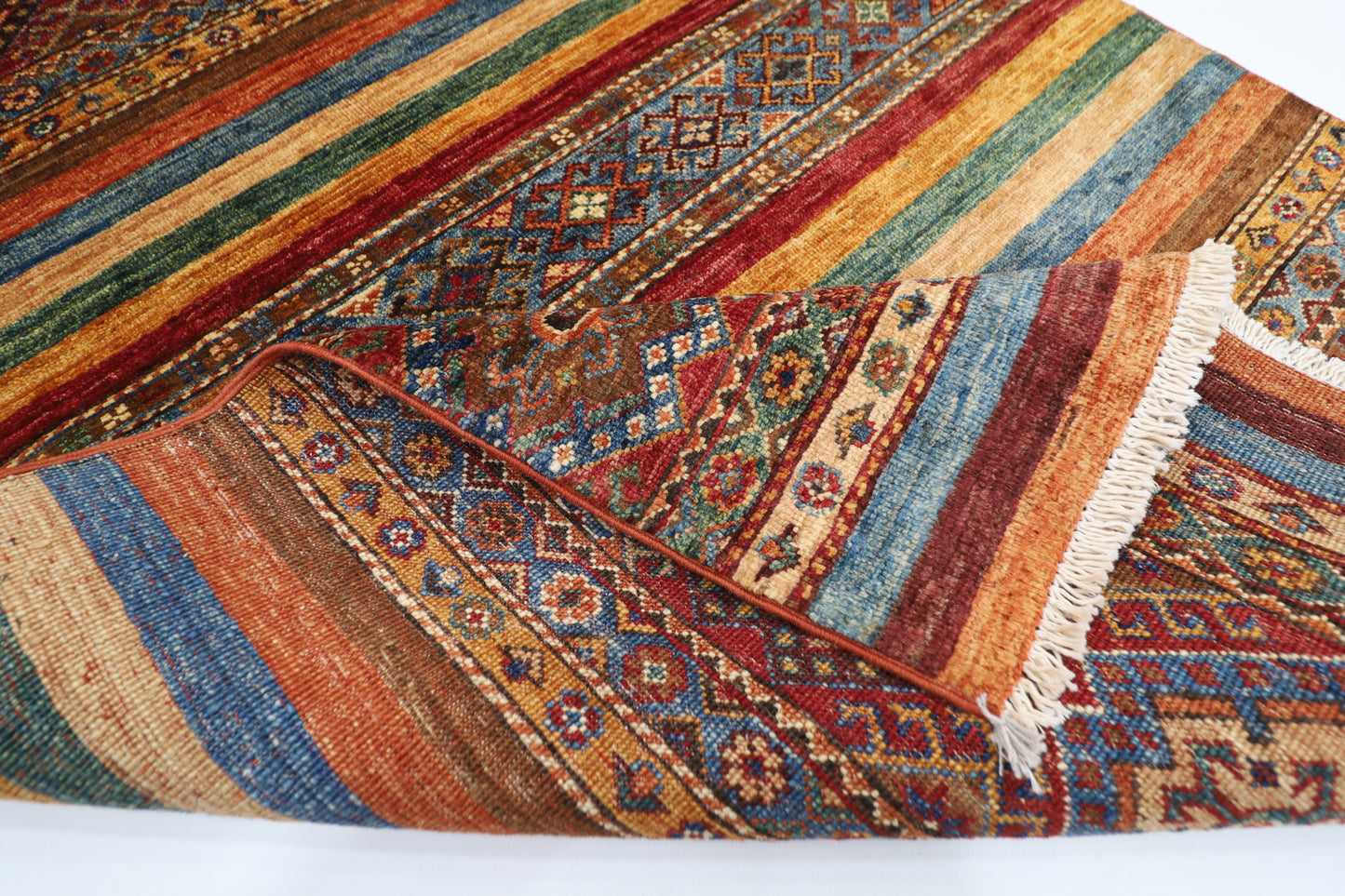 104 x 151 cm | Khorjun Afghan Hand Knotted Carpet
