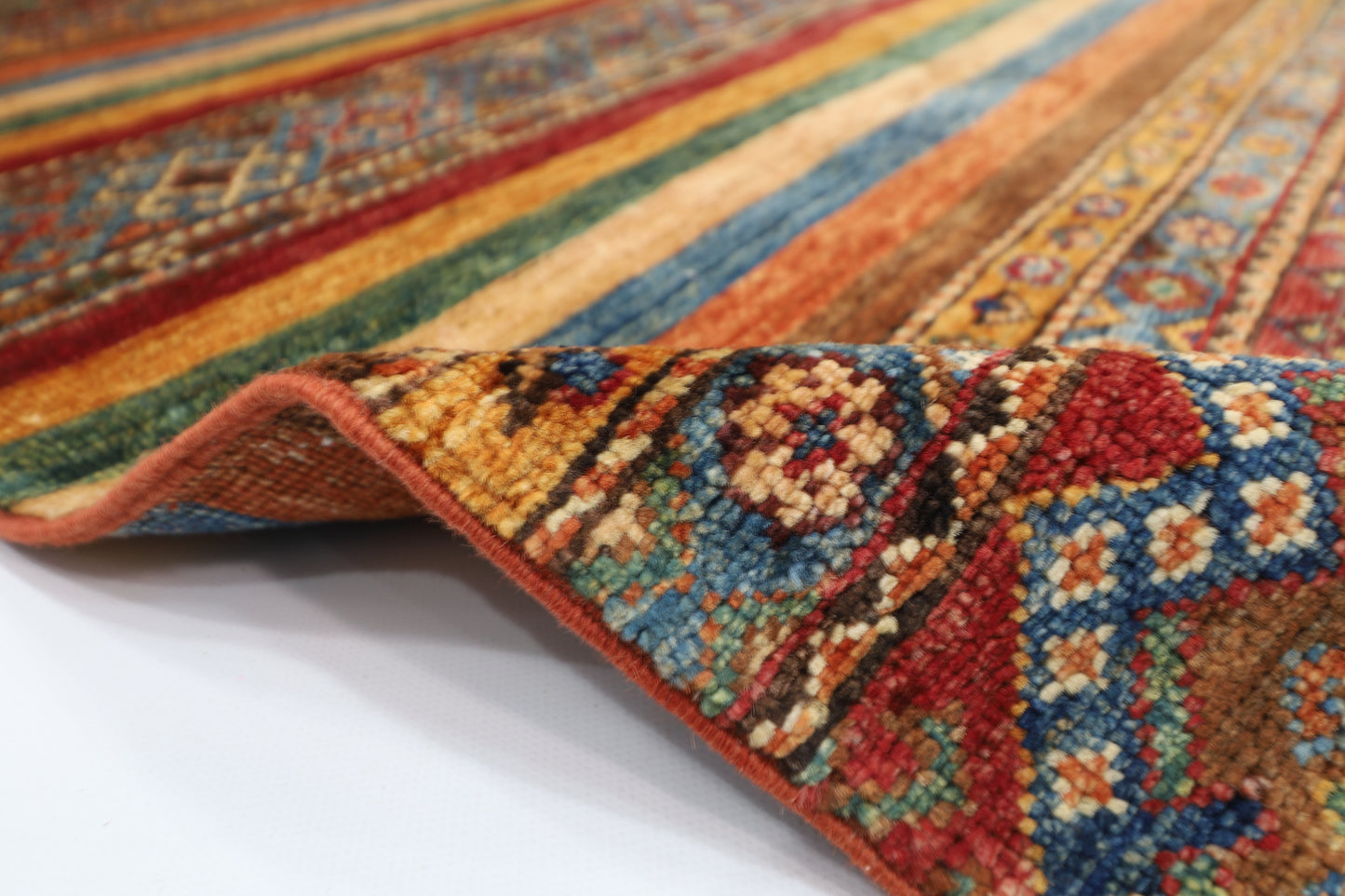 104 x 151 cm | Khorjun Afghan Hand Knotted Carpet