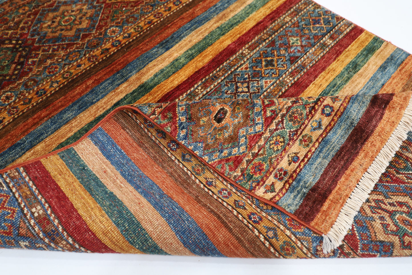103 x 149 cm | Khorjun Afghan Hand Knotted Carpet