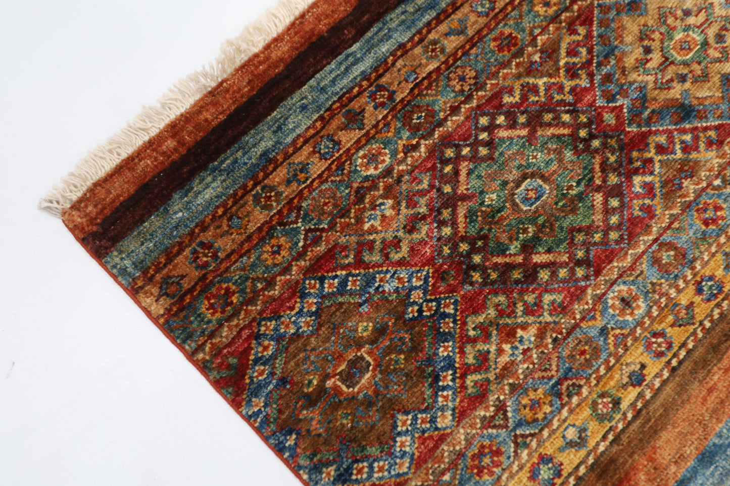 103 x 149 cm | Khorjun Afghan Hand Knotted Carpet