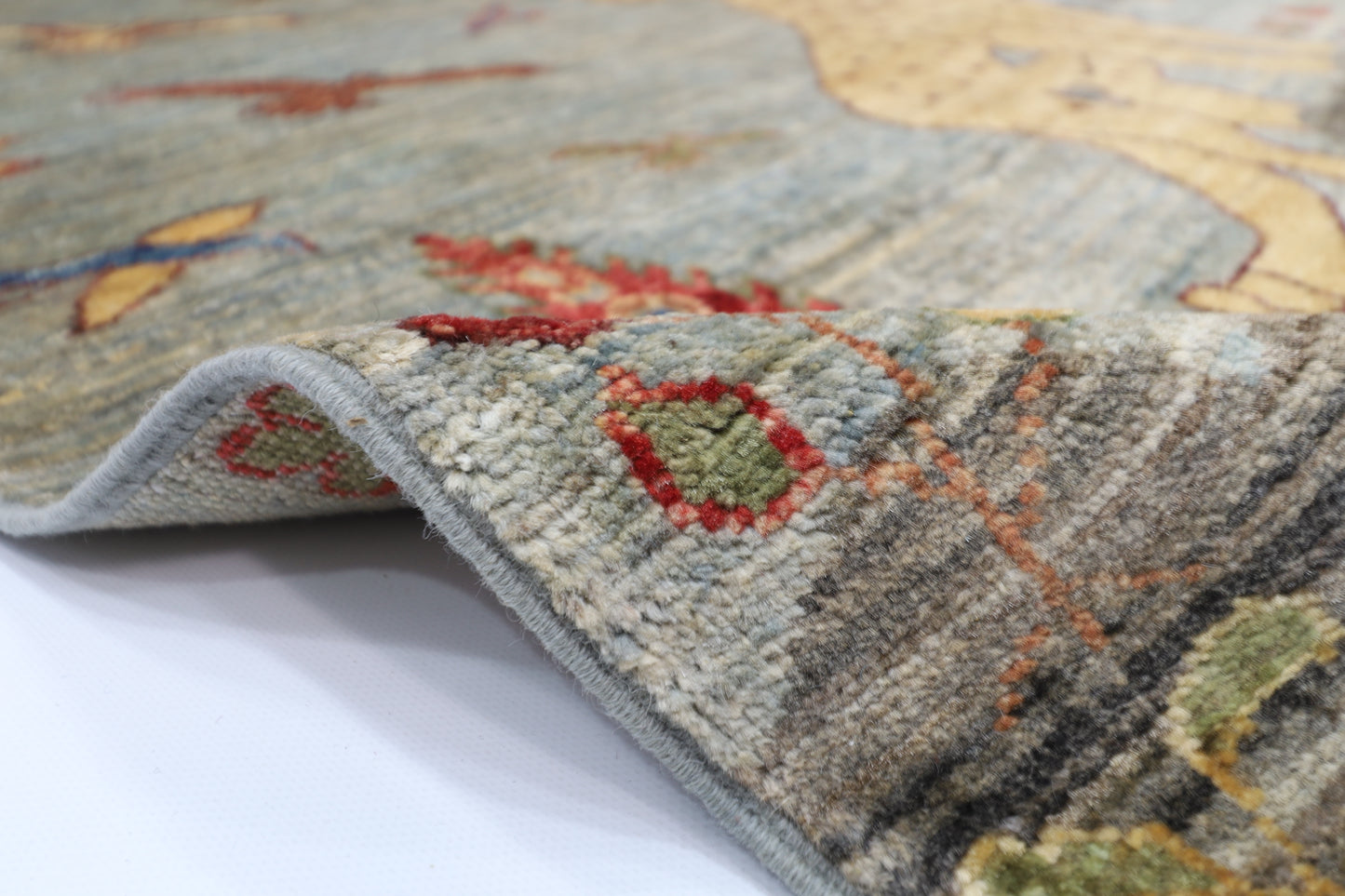 100 x 149 cm | Animal Gabbeh Afghan Hand Knotted Carpet