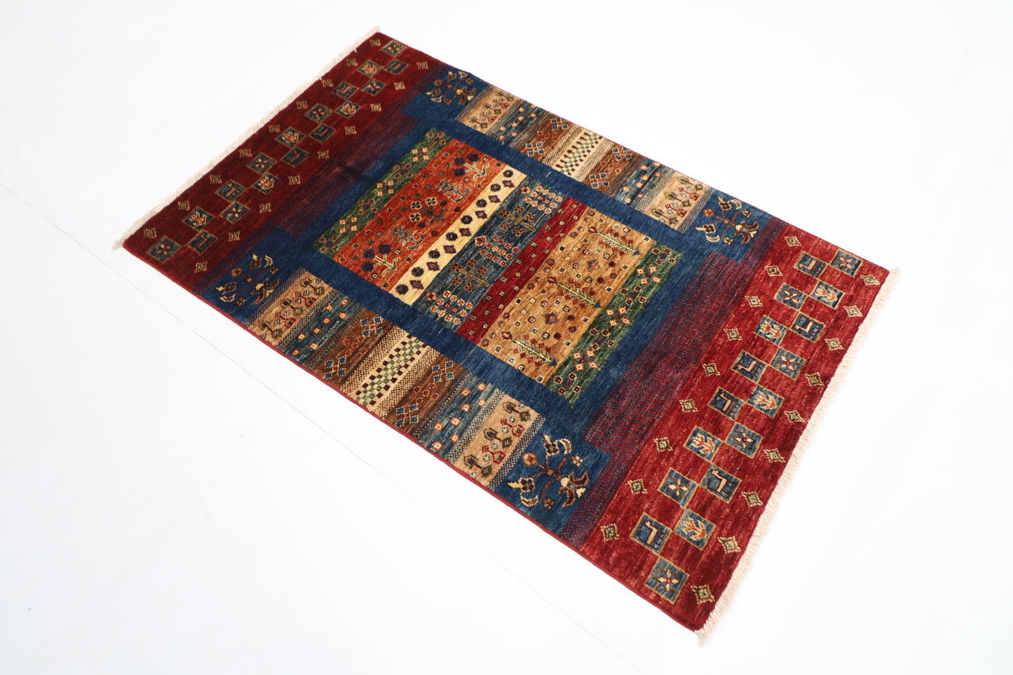 84 x 135 cm | Gabbeh Afghan Hand Knotted Carpet