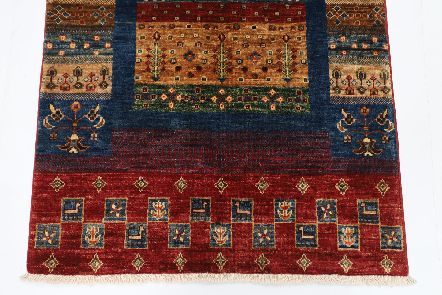 84 x 135 cm | Gabbeh Afghan Hand Knotted Carpet