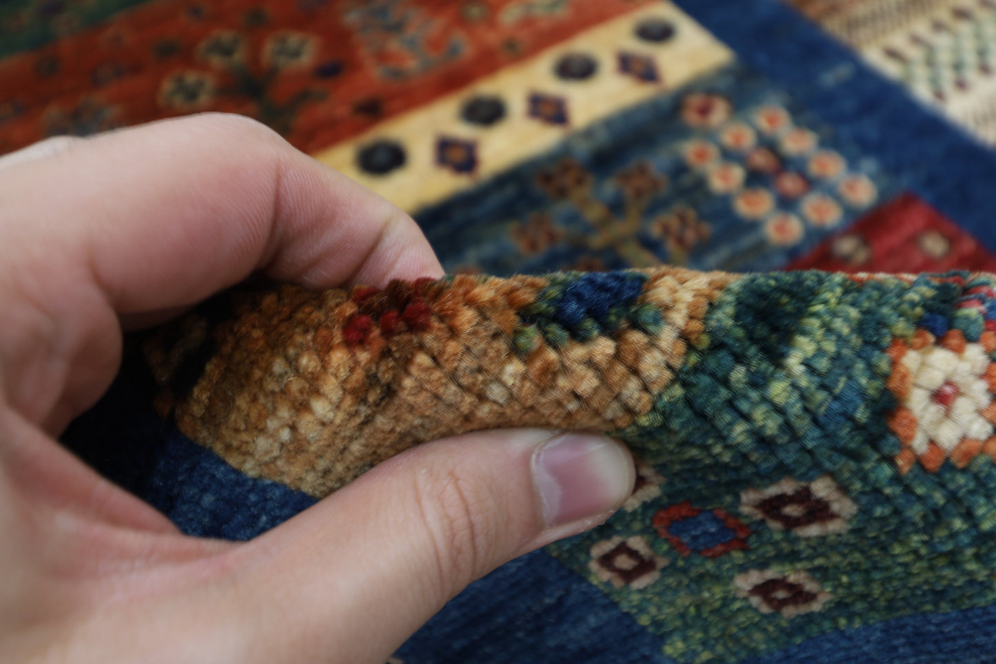 84 x 135 cm | Gabbeh Afghan Hand Knotted Carpet
