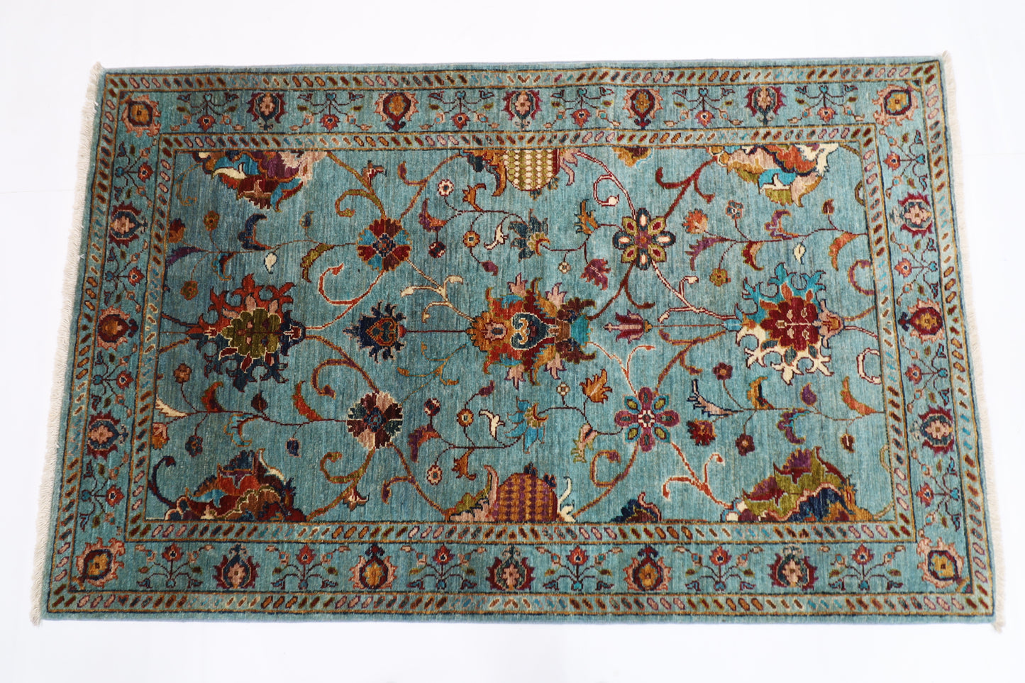 102 x 161 cm | Sultani Afghan Hand Knotted Carpet