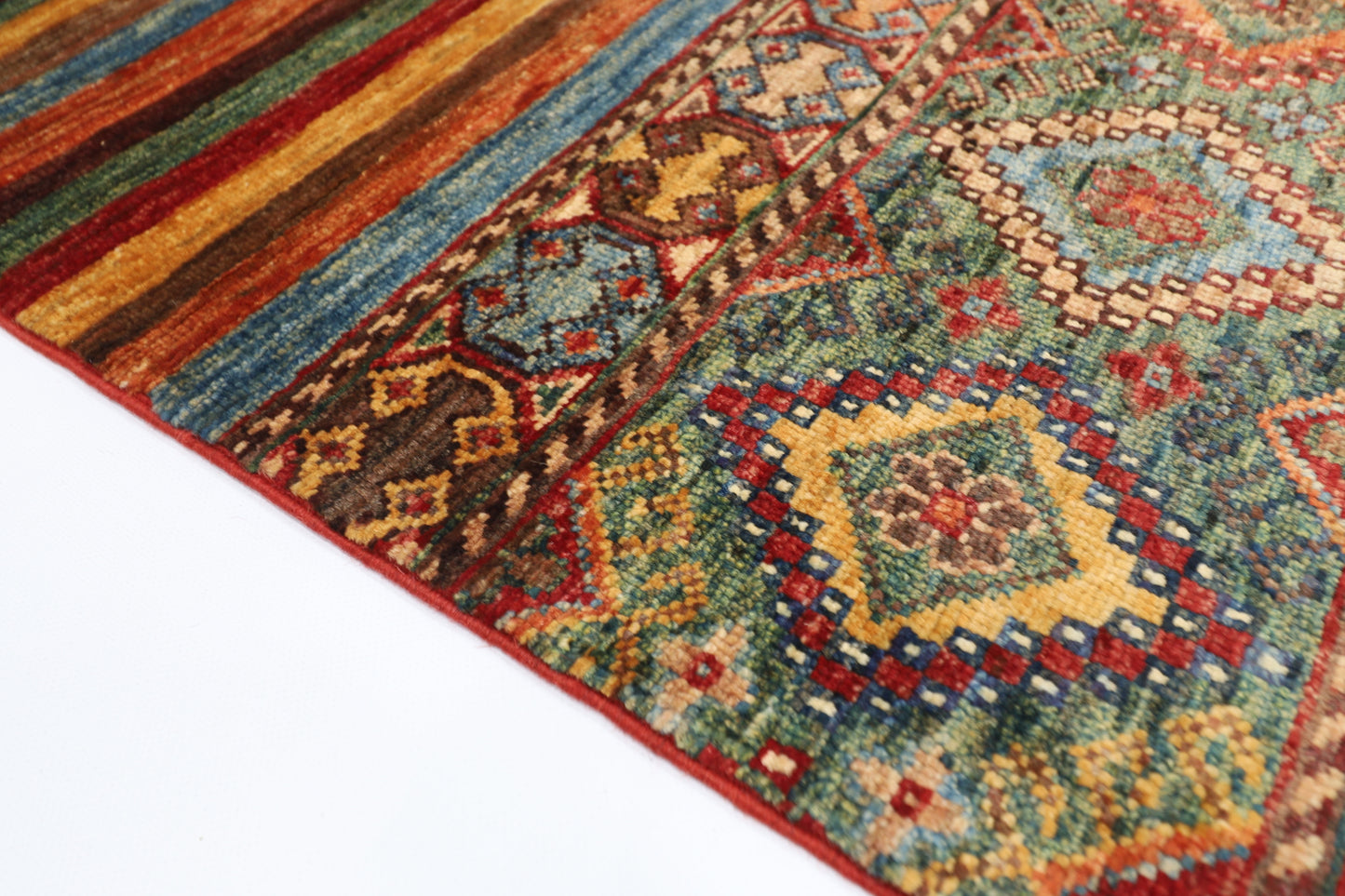 85 x 123 cm | Khorjun Afghan Hand Knotted Carpet