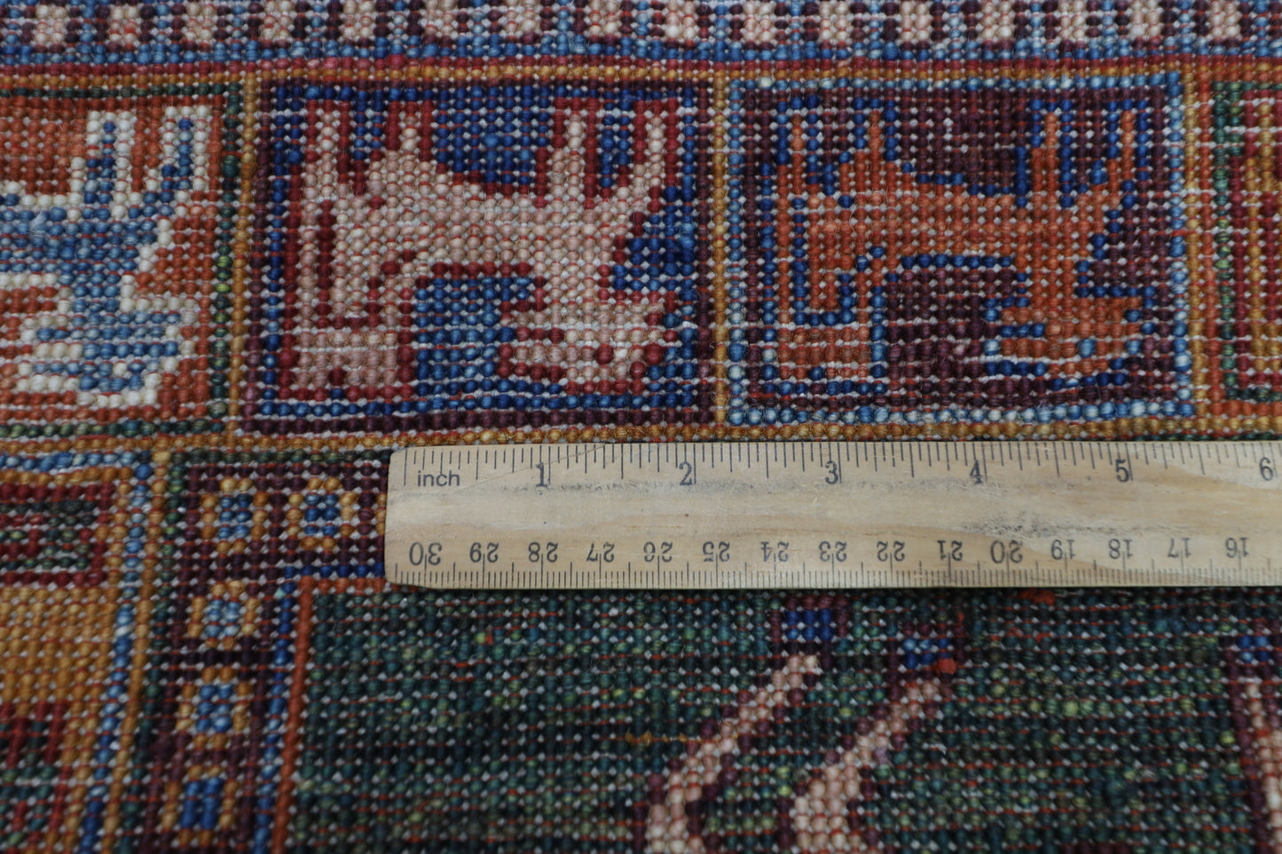 101 x 152 cm | Pazyryk Afghan Tribal Hand Knotted Natural Veg Dye Wool Carpet