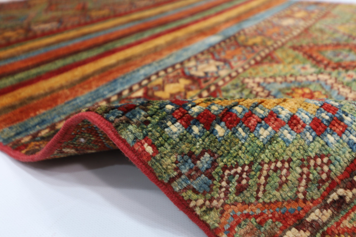 82 x 120 cm | Khorjun Afghan Tribal Hand Knotted Carpet