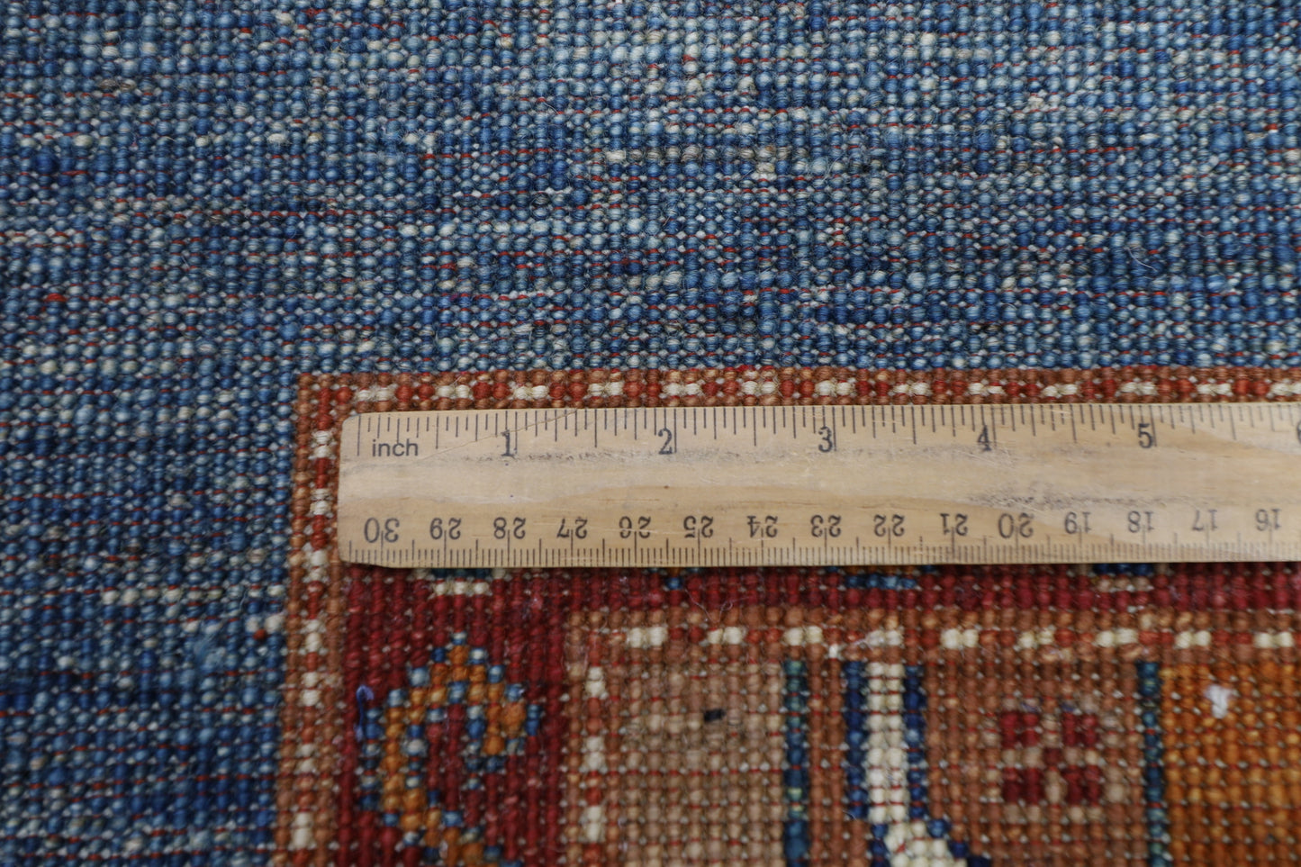 108 x 157 cm | Shawl Afghan Tribal Hand Knotted Natural Veg Dye Wool Carpet