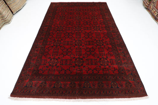 203 x 306 cm | Khal Mohammadi Afghan Tribal Hand Knotted Wool Carpet