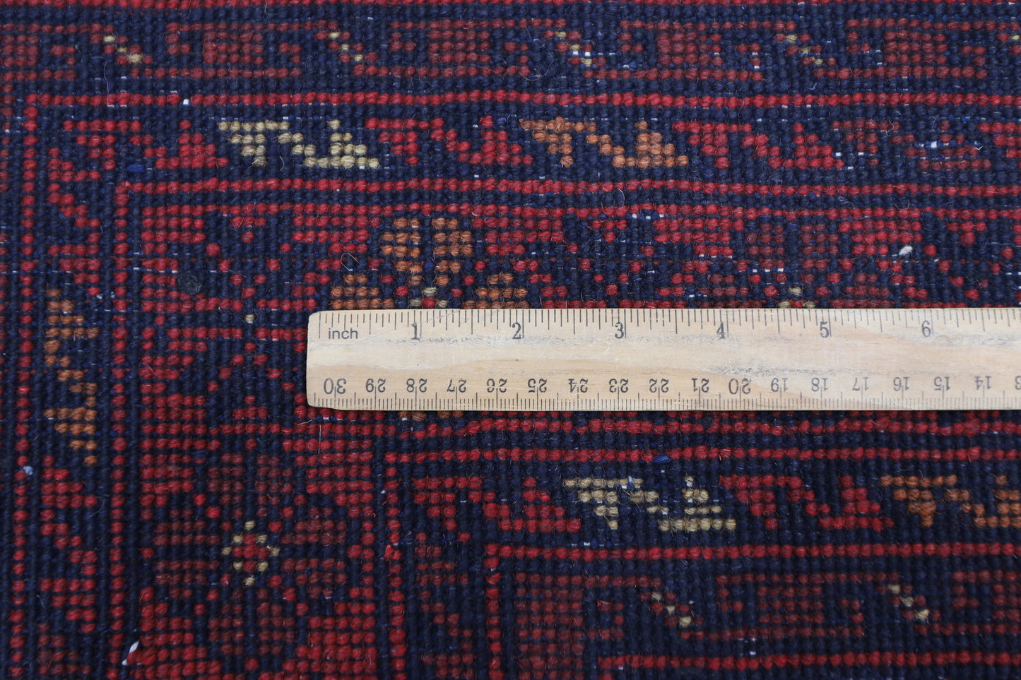 197 x 299 cm | Khal Mohammadi Afghan Tribal Hand Knotted Wool Carpet