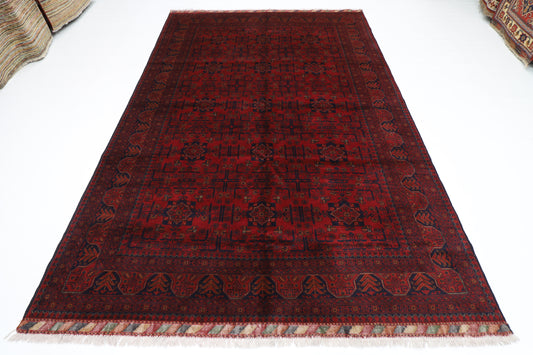 202 x 312 cm | Khal Mohammadi Afghan Tribal Hand Knotted Wool Carpet