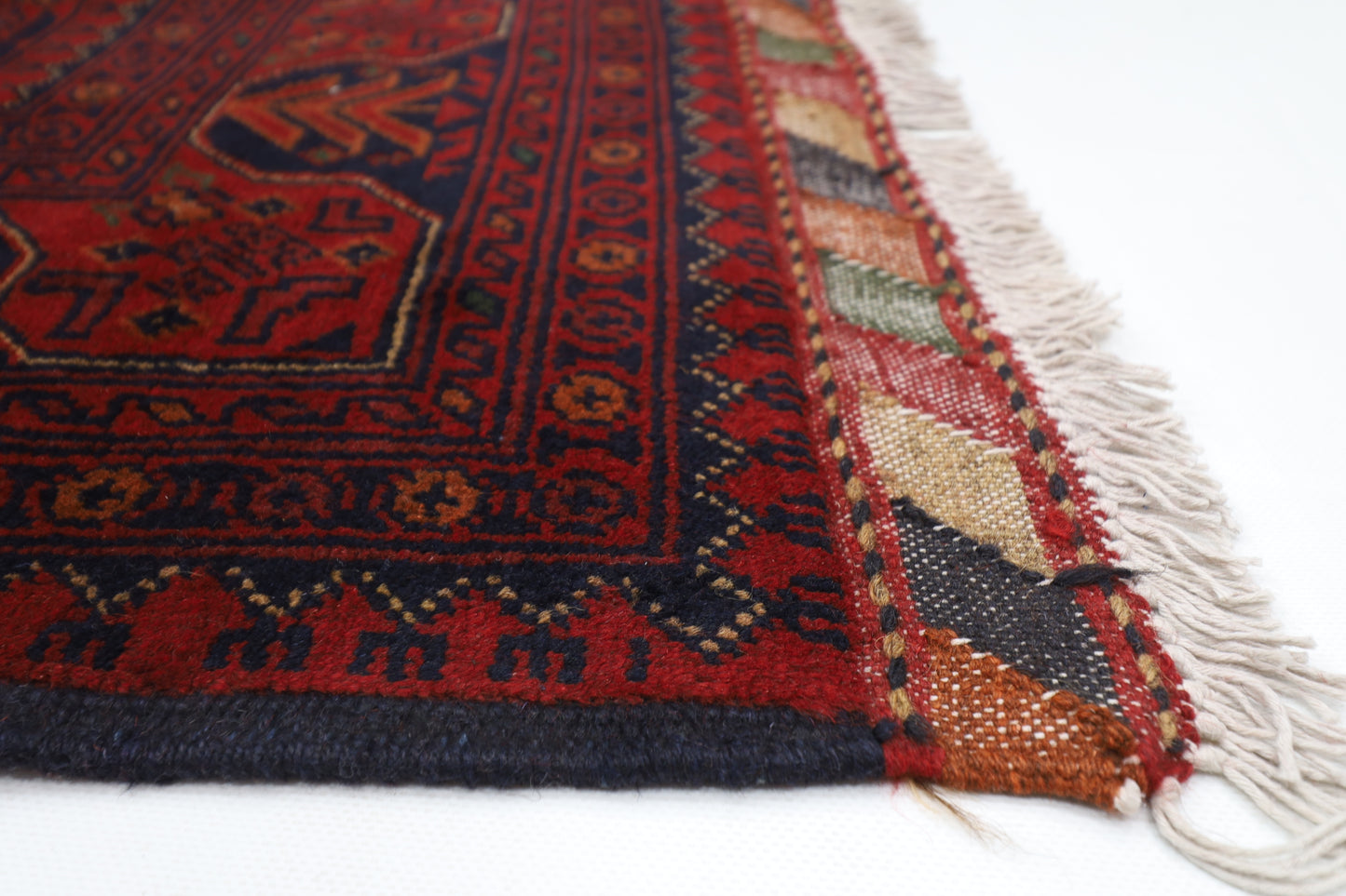 202 x 312 cm | Khal Mohammadi Afghan Tribal Hand Knotted Wool Carpet