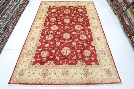 273 x 377 cm | Chobi Afghan Tribal Hand Knotted Carpet