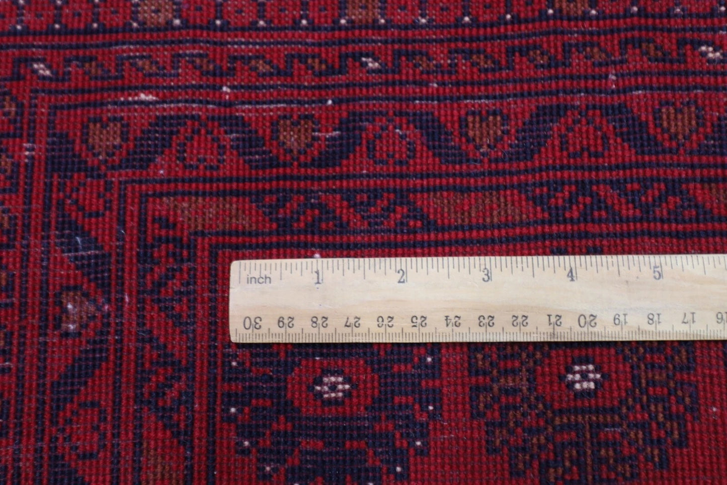 200 x 291 cm | Fine Mori Bokhara Afghan Tribal Hand Knotted Carpet