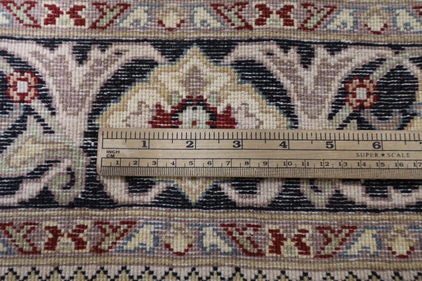 124 x 194 cm | Tribal Hand Knotted Veg Dye Wool carpet