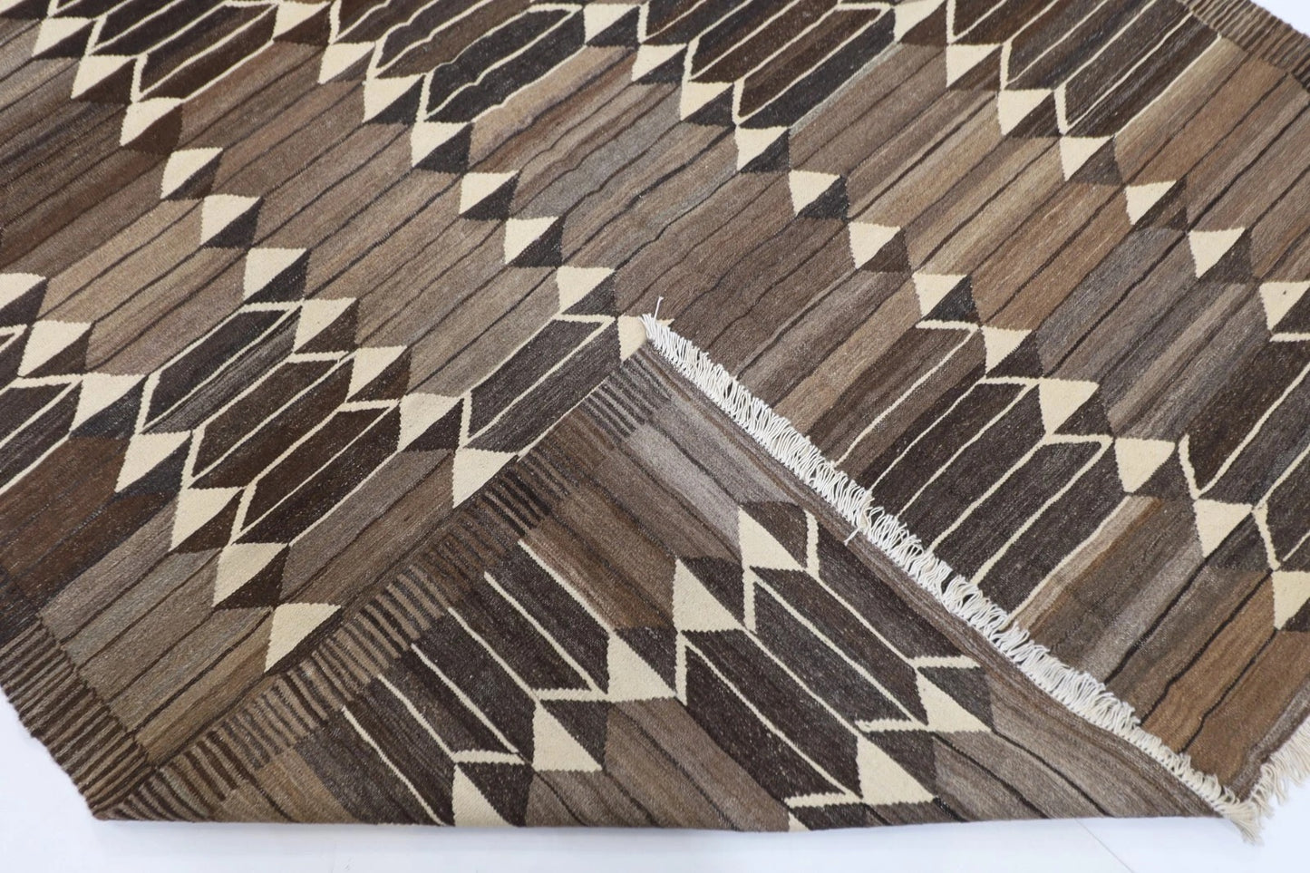 200 x 307 cm | Flat Weaved Afghan Tribal Hand Knotted Kilim