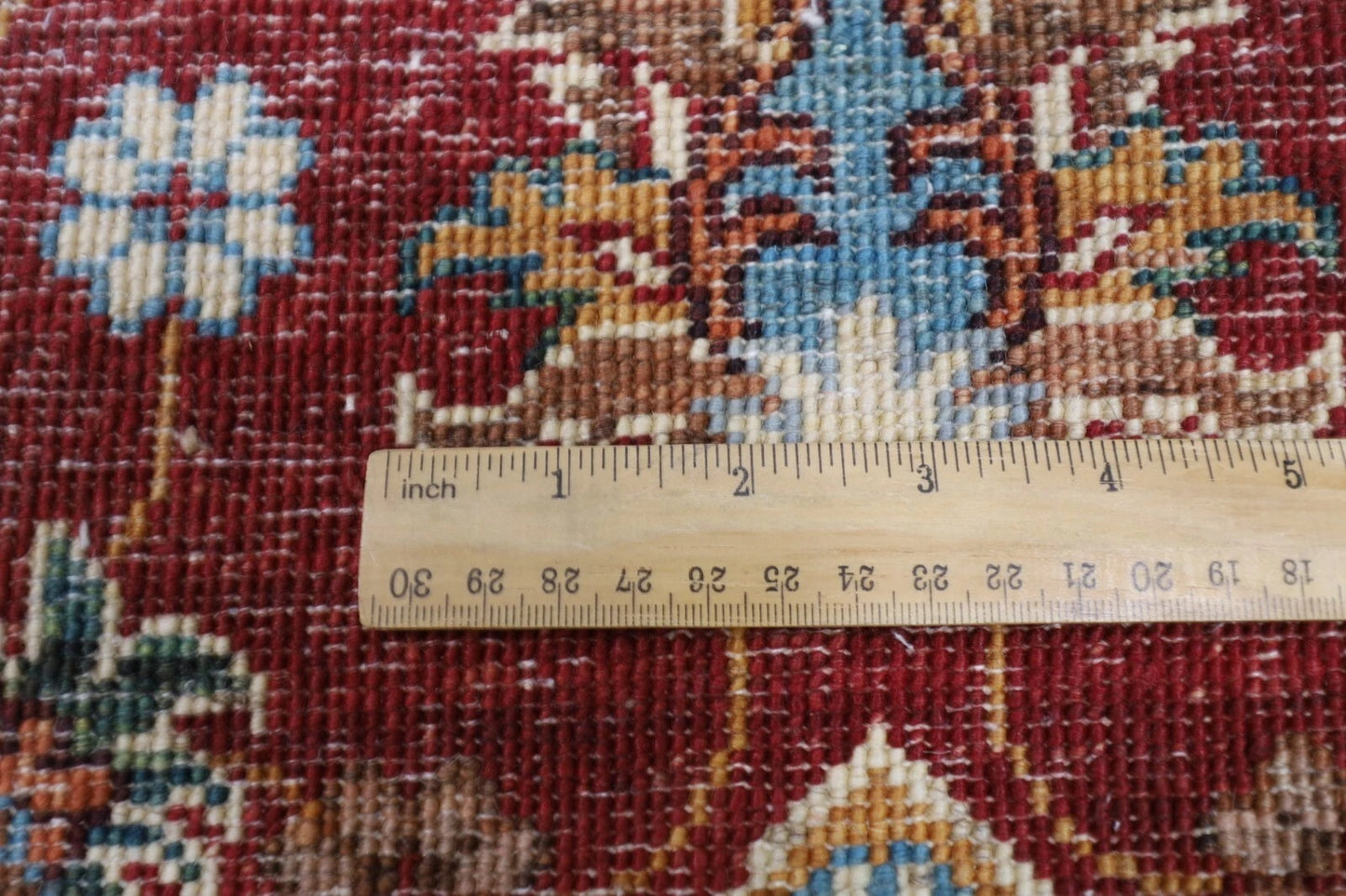 205 x 200 cm | Oriental Afghan Tribal Hand Knotted Wool Round Carpet