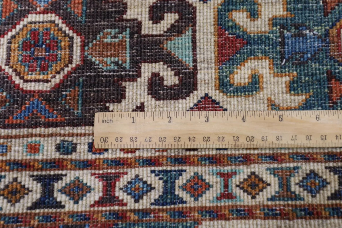 179 x 247 cm | Khorjun Afghan Tribal Hand Knotted Veg Dye Wool Carpet