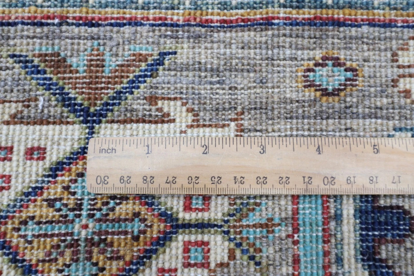 207 x 293 cm | Waziri Afghan Tribal Hand Knotted Carpet
