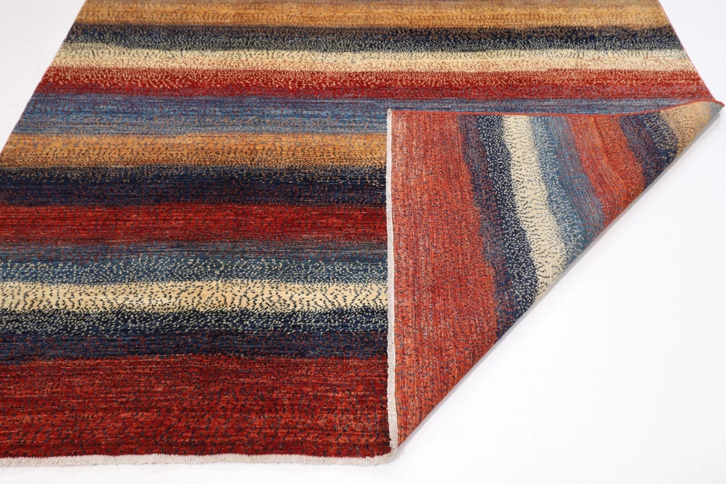 250 x 294 cm | Fine Gabbeh Afghan Tribal Hand Knotted Carpet