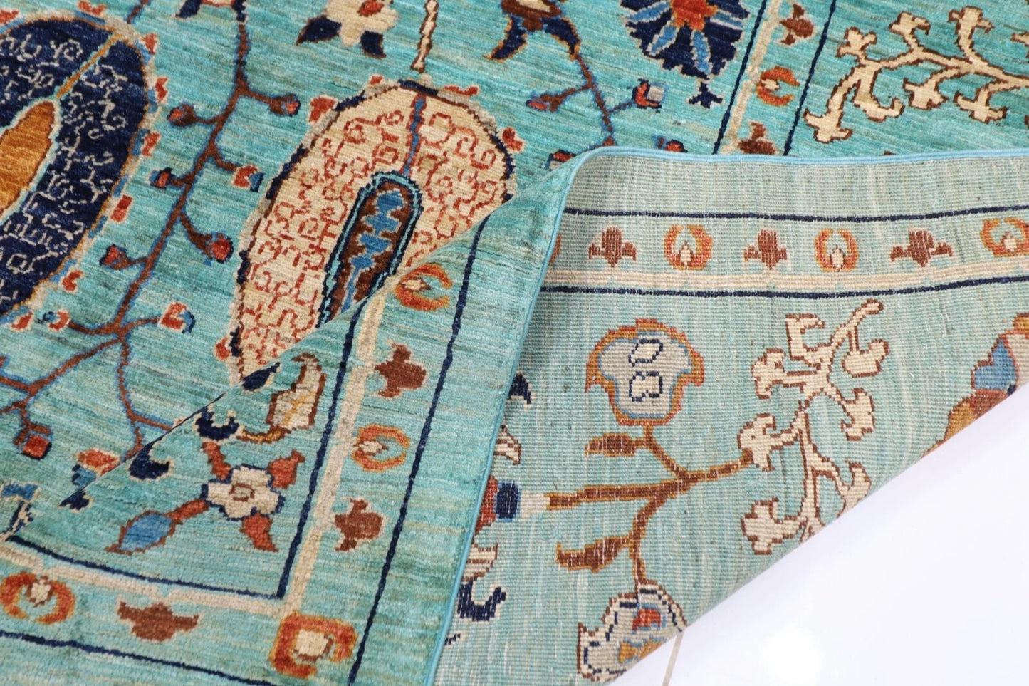 182 x 272 cm |  Suzani Afghan Tribal Hand Knotted Veg Dye Wool carpet