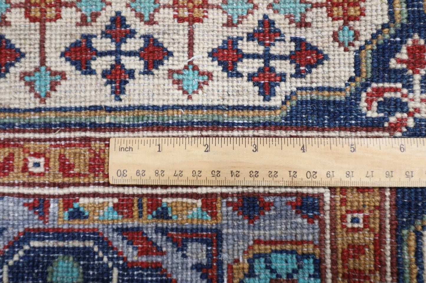 153 x 201 cm | Mamluk Afghan Tribal Hand Knotted Veg Dye Wool carpet