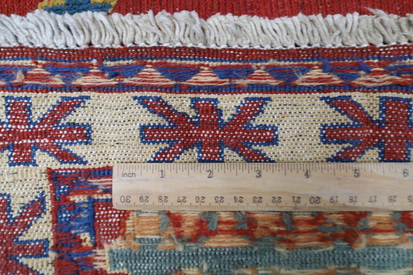 188 x 234 cm | Kilim Afghan Tribal Hand Knotted Veg Dye Wool Carpet