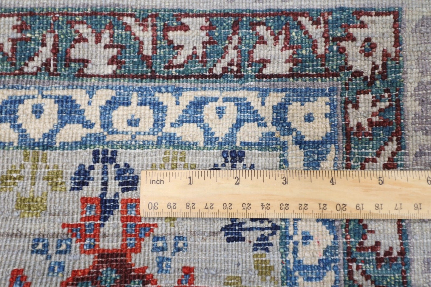 246 x 296 cm | Mamluk Afghan Tribal Hand Knotted Carpet