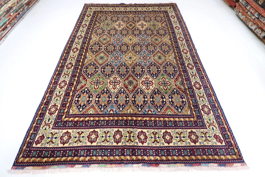 198 x 312 cm | Maranoce Afghan Tribal Hand Knotted Carpet