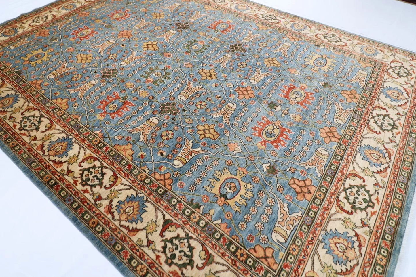 270 x 393 cm | Bidjar Afghan Tribal Hand Knotted Carpet