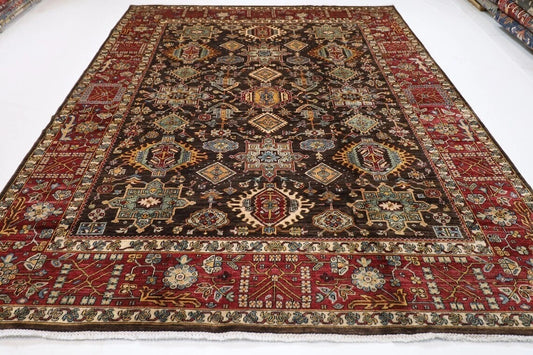 248 x 330 cm | Waziri Afghan Tribal Hand Knotted Carpet