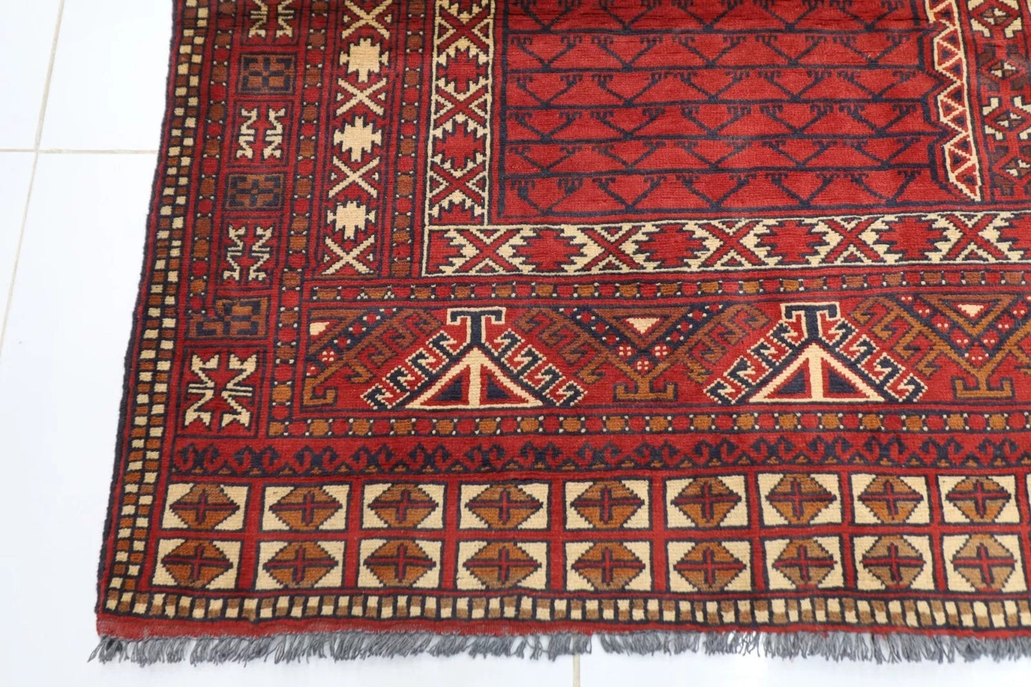 197 x 297 cm | Maranoce Afghan Tribal Hand Knotted Carpet