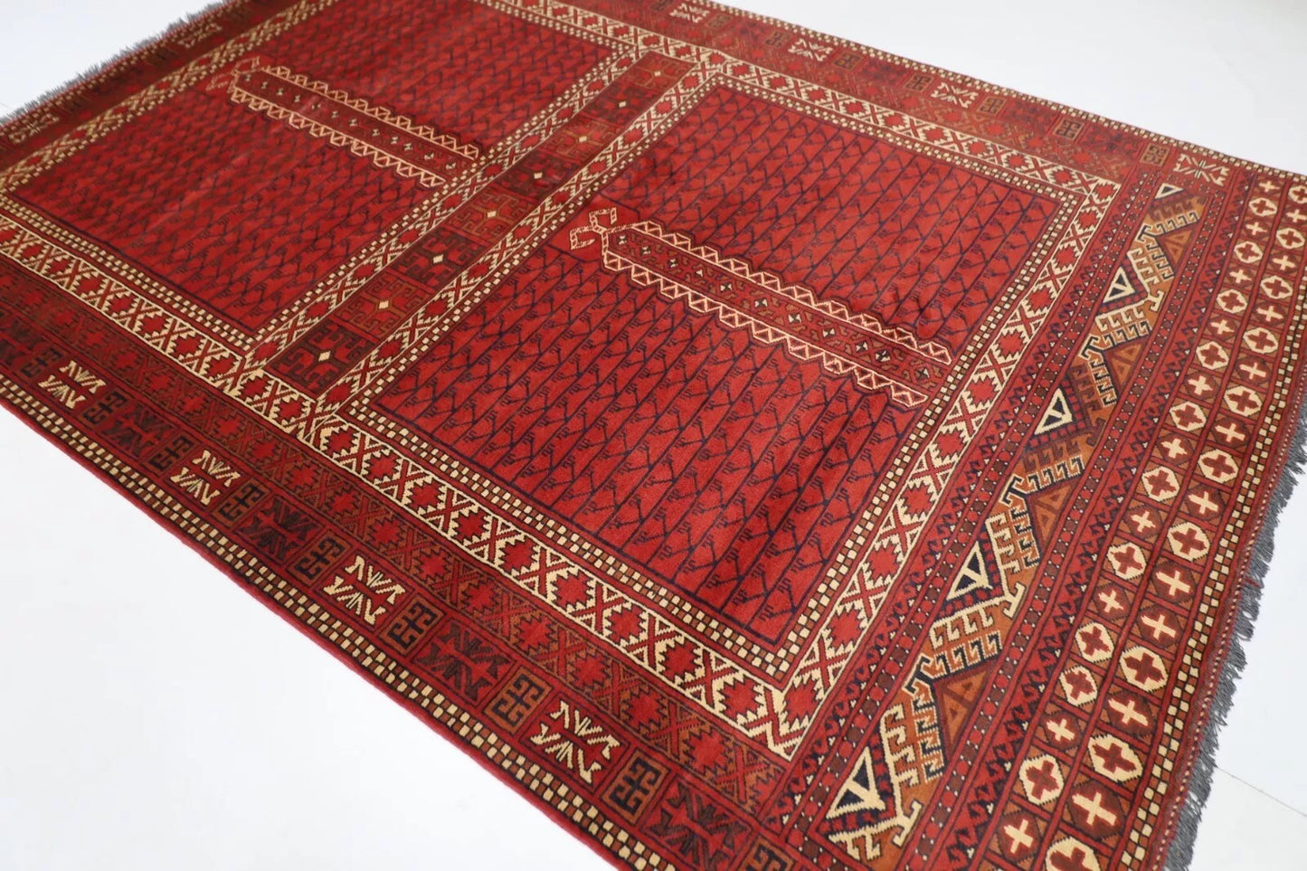 200 x 291 cm | Maranoce Afghan Tribal Hand Knotted Carpet