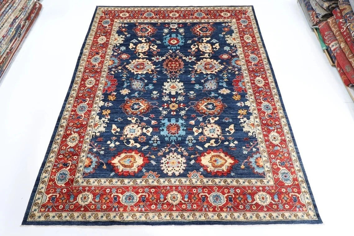 250 x 303 cm | Aryana Afghan Tribal Hand Knotted Carpet