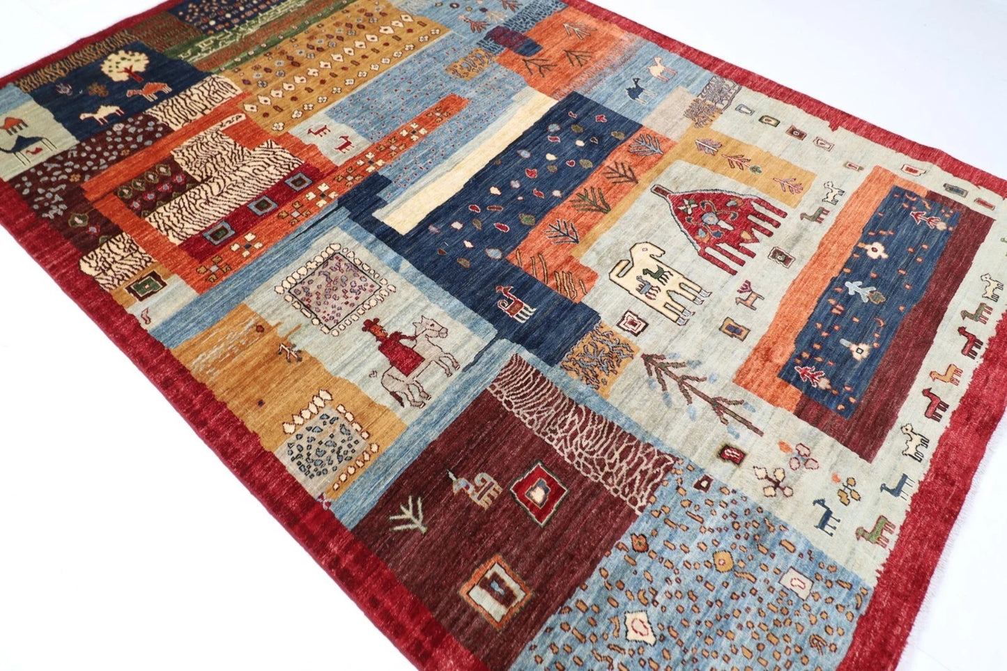 200 x 295 cm | Afghan Tribal Hand Knotted Carpet