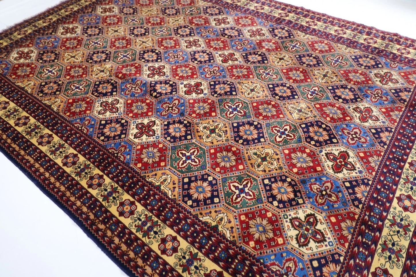 250 x 350 cm | Maranoce Afghan Tribal Hand Knotted Carpet