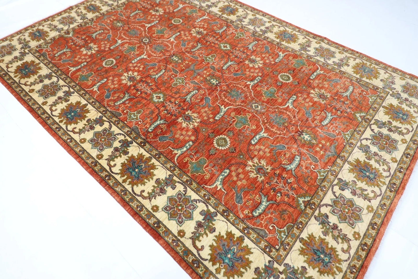 200 x 295 cm | Bidjar Afghan Tribal Hand Knotted Carpet