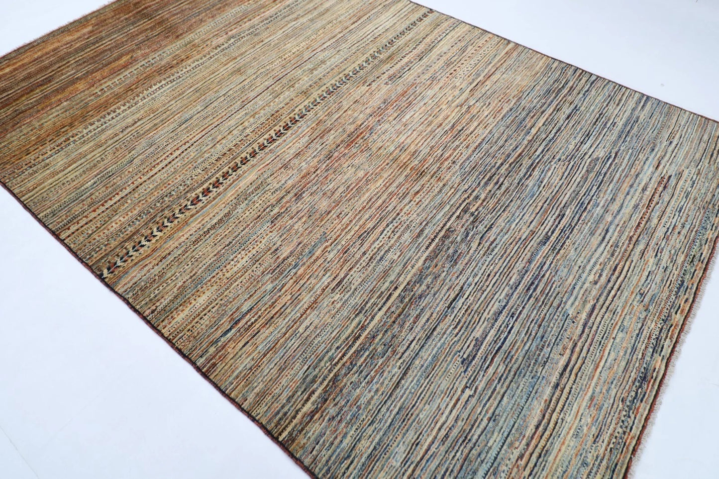 202 x 293 cm | Gabbeh Afghan Tribal Hand Knotted Carpet