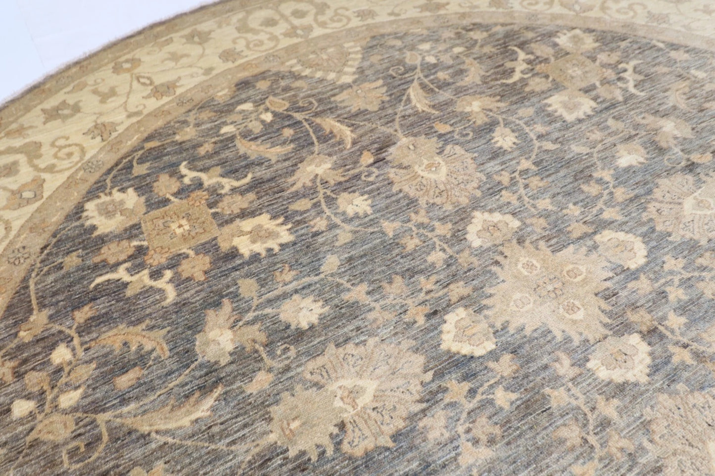266 x 274 cm | Zeigler Afghan Tribal Hand Knotted Wool Carpet