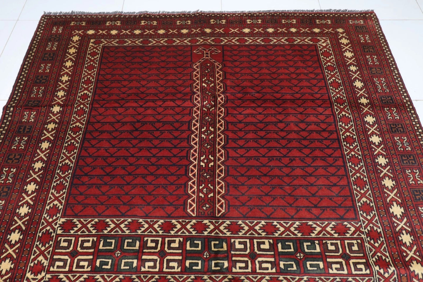 197 x 297 cm | Maranoce Afghan Tribal Hand Knotted Carpet