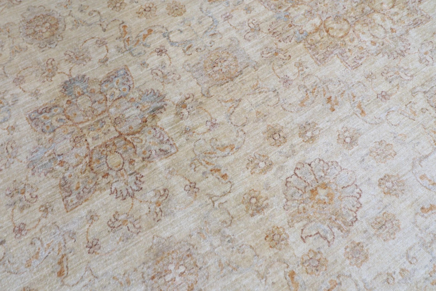 268 x 271 cm | Zeigler Afghan Tribal Hand Knotted Wool Round Carpet
