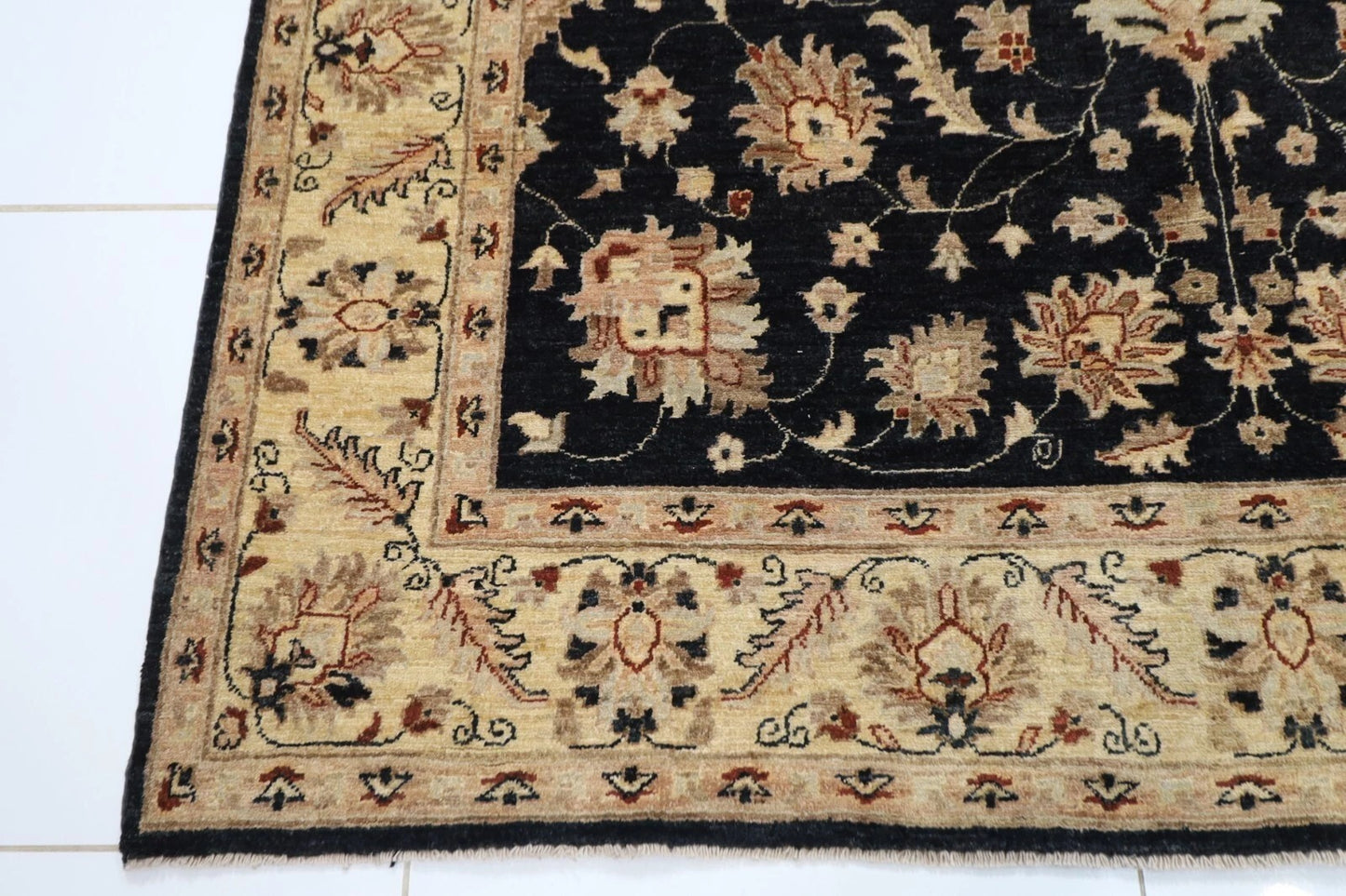 200 x 306 cm | Chobi Afghan Tribal Hand Knotted Carpet