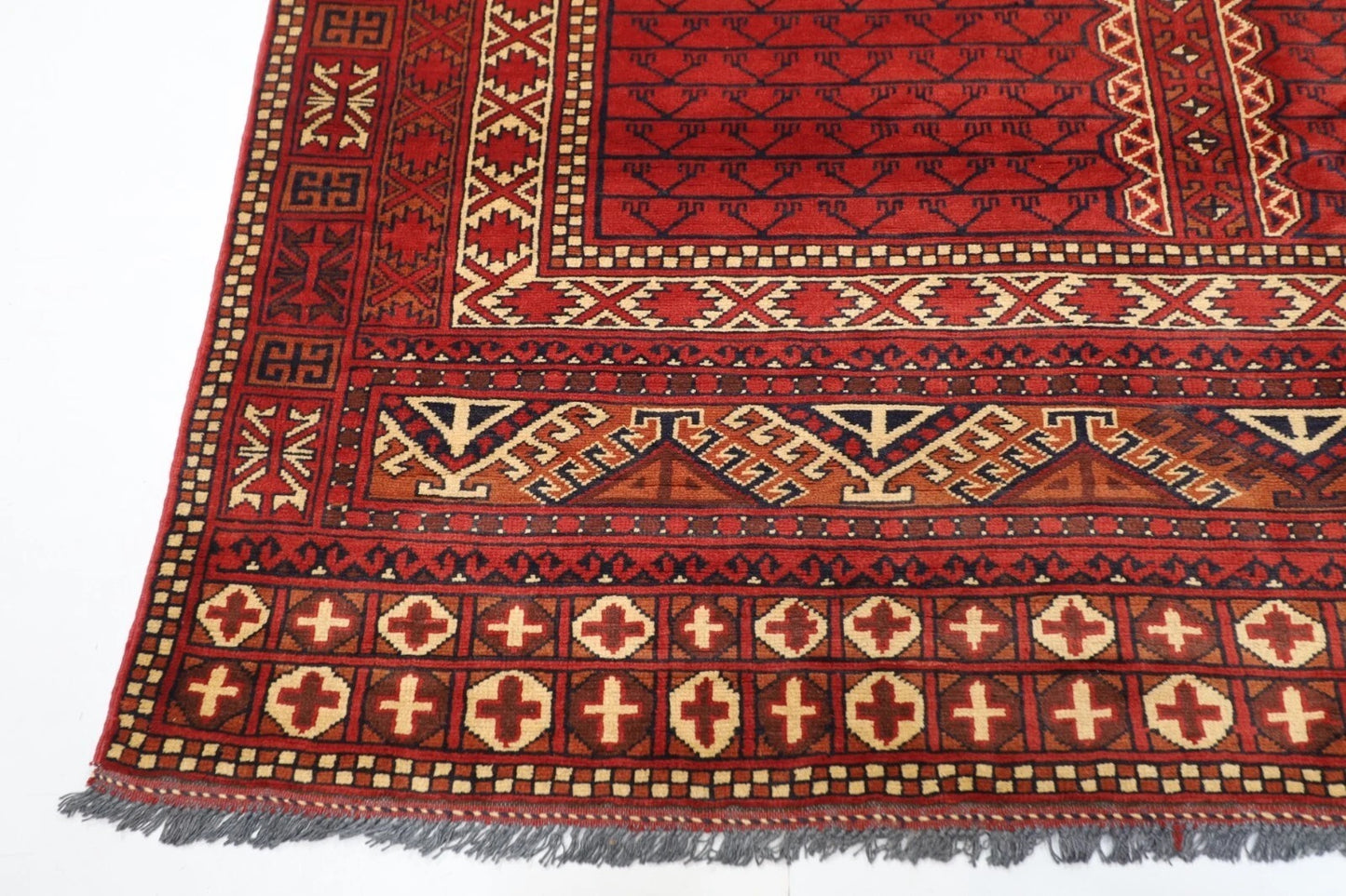 200 x 291 cm | Maranoce Afghan Tribal Hand Knotted Carpet