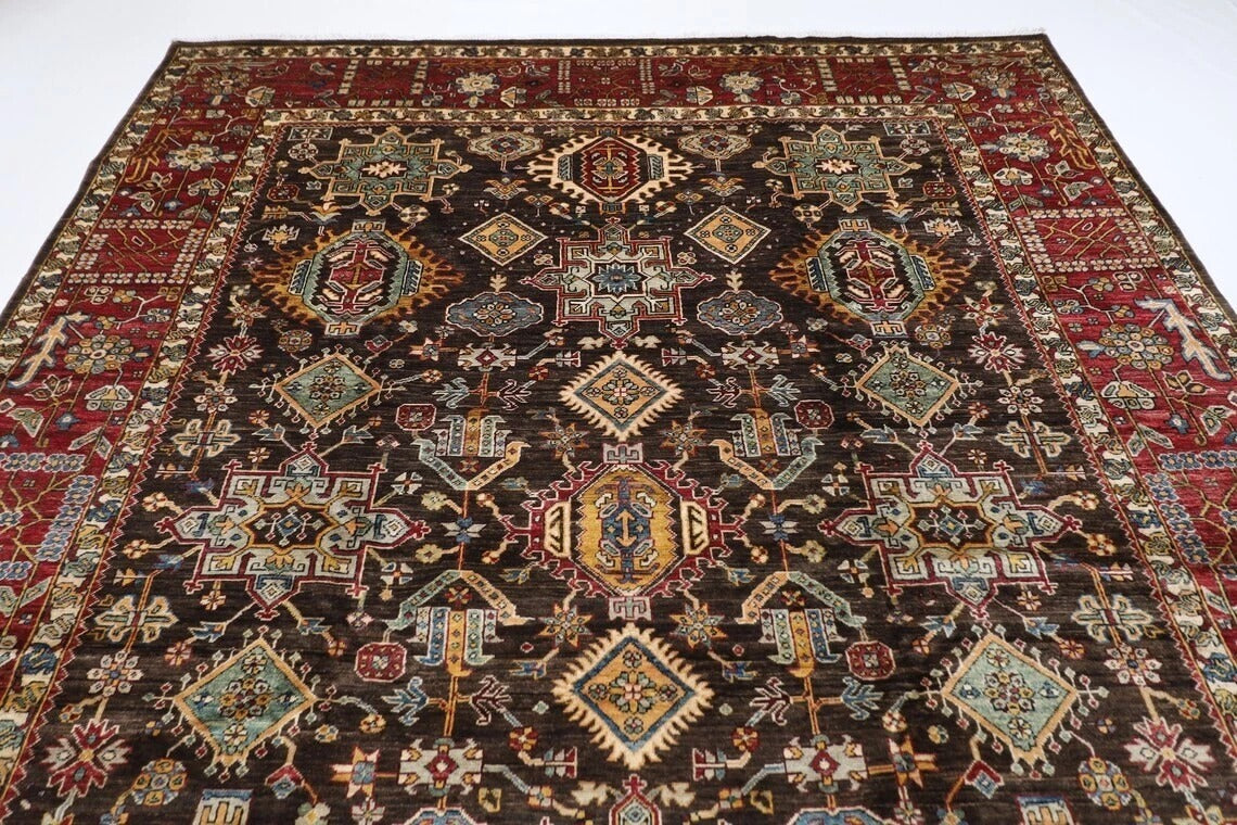 248 x 330 cm | Waziri Afghan Tribal Hand Knotted Carpet