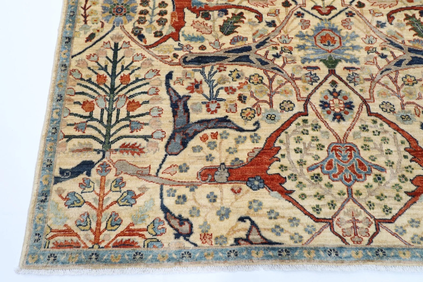 198 x 299 cm | Bidjar Afghan Tribal Hand Knotted Carpet