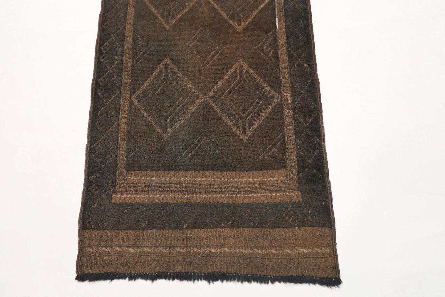 68 x 274 cm | Kilim Afghan Tribal Hand Knotted Wool Runner