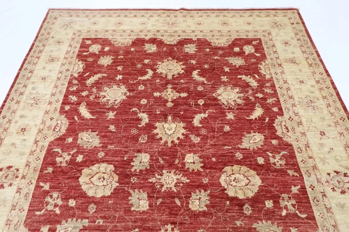 199 x 294 cm | Chobi Afghan Tribal Hand Knotted Carpet