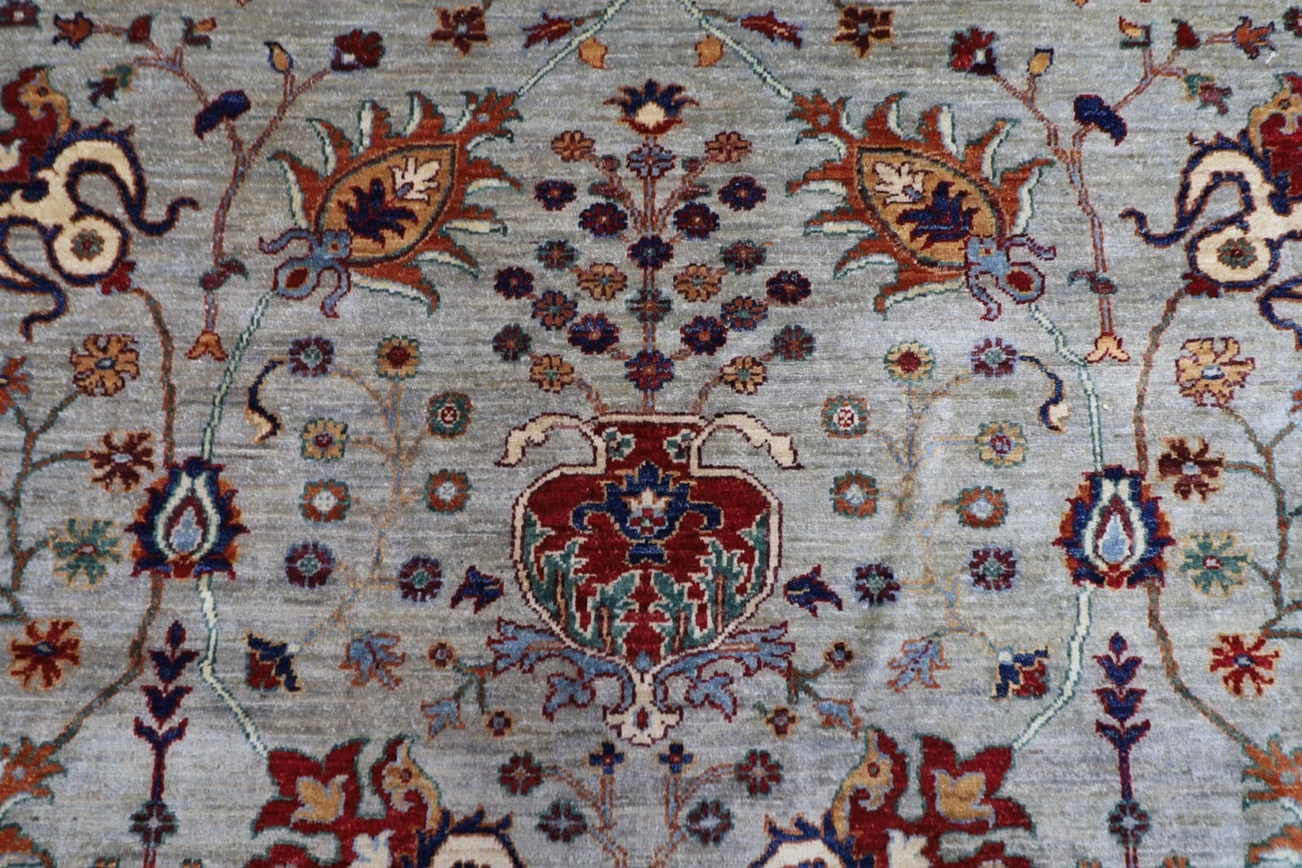 393 x 584 cm | Aryana Afghan Tribal Hand Knotted Carpet